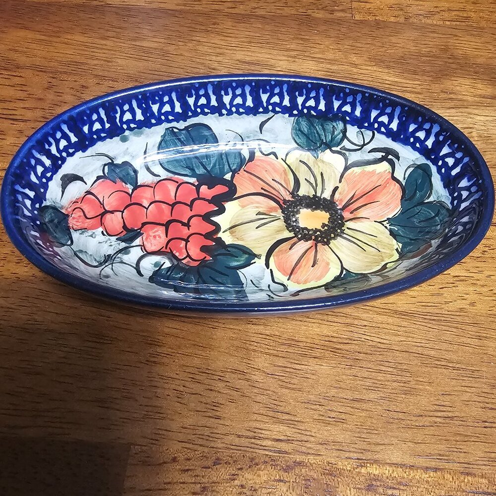 Boleslawiec Polish Pottery-Condiment Dish